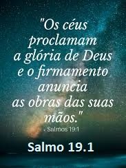 New salmo 19 céus proclamam